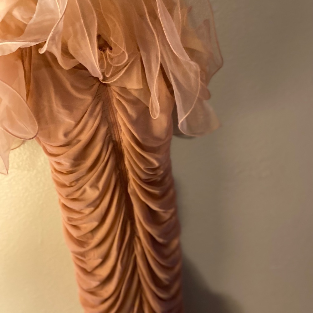 One x plus size party dress.super 🥰 pink flower dress fashion nova - Picture 7 of 14